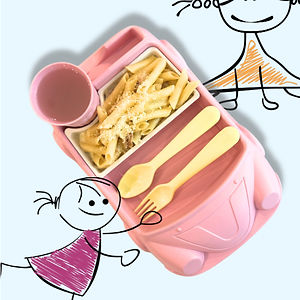 Kid Chicken Cream Pasta