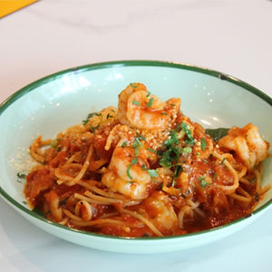 Seafood Tomato Pasta