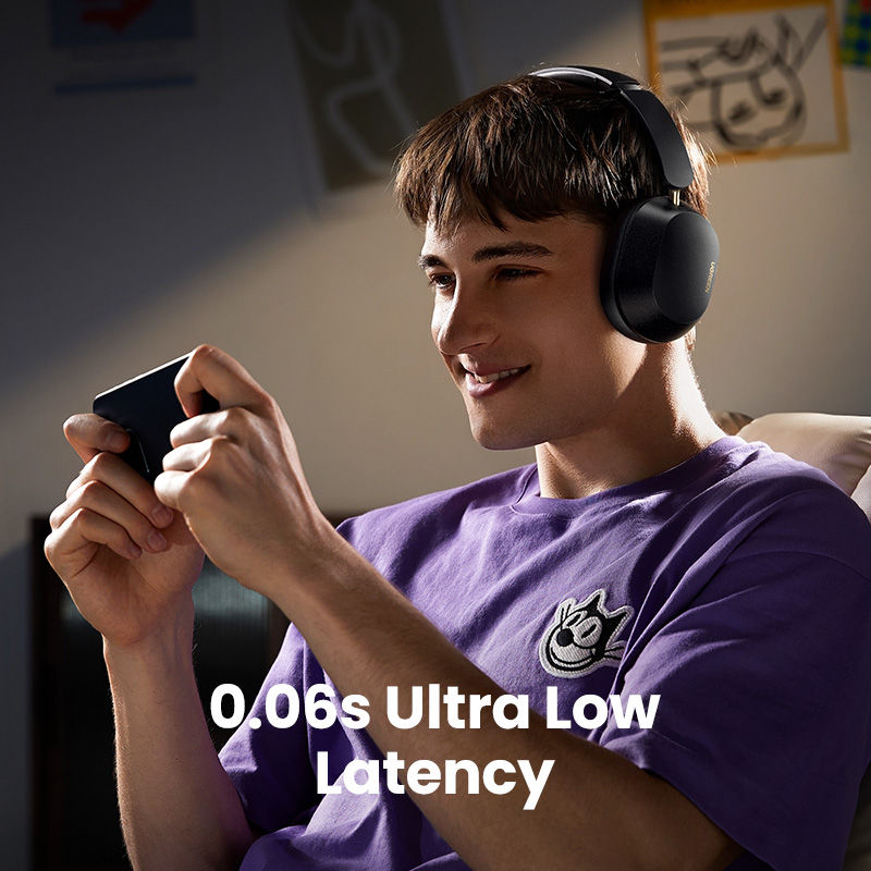 Miniatura: UGREEN Max5c Wireless Bluetooth Headphones ANC 43dB Active Noise Cancellation Hi