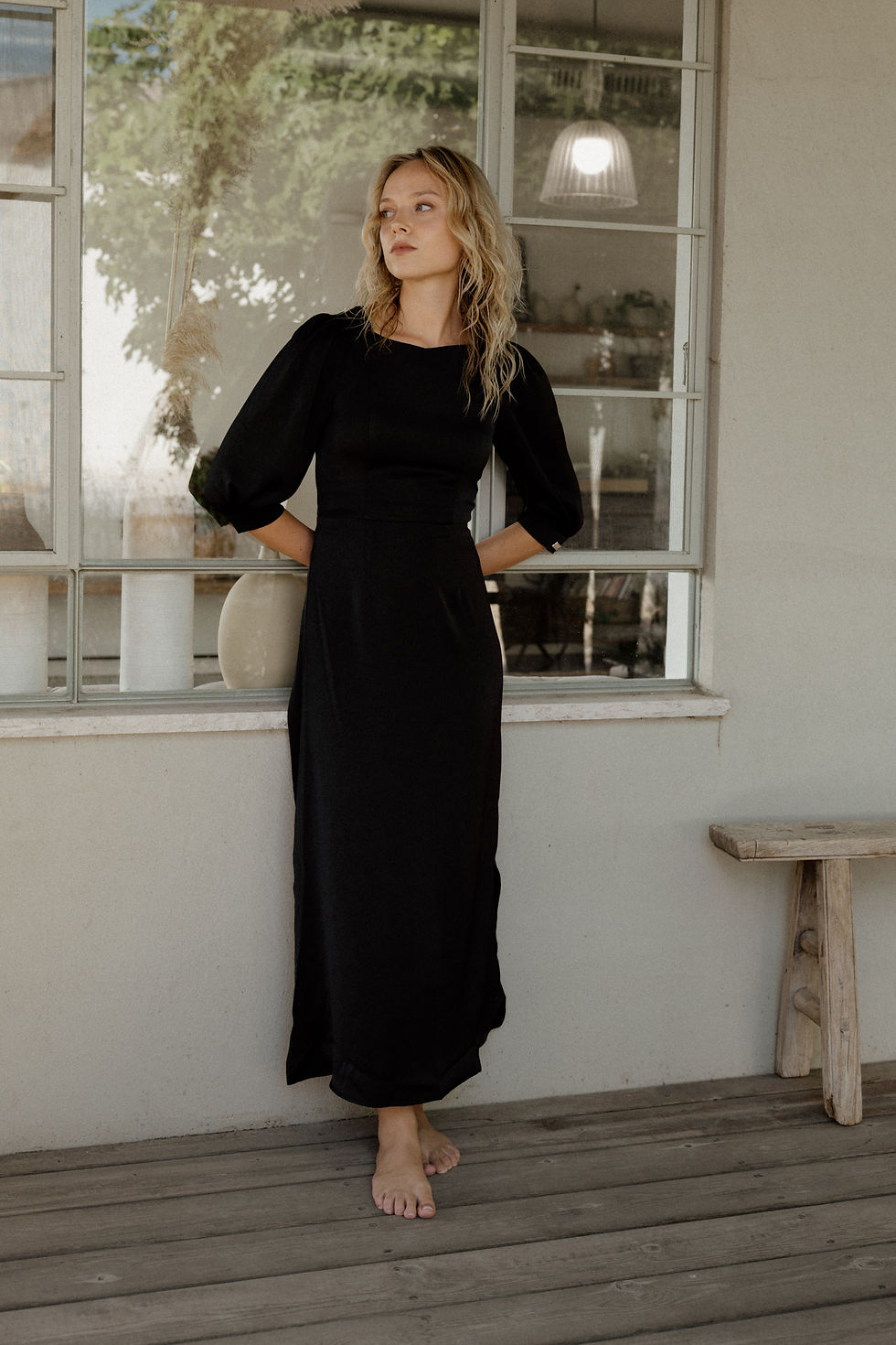 תמונה ממוזערת: שמלת מוריה | שחור