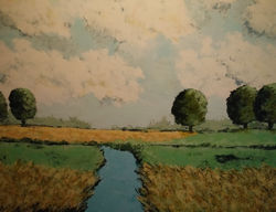 100 x 80 acryl op doek