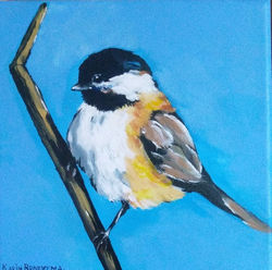 20 x 20 acryl op doek