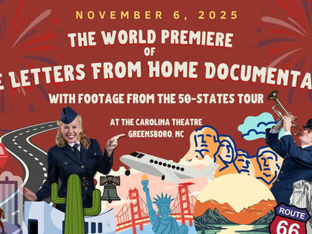 WORLD PREMIERE: Letters From Home documentary November 6th
