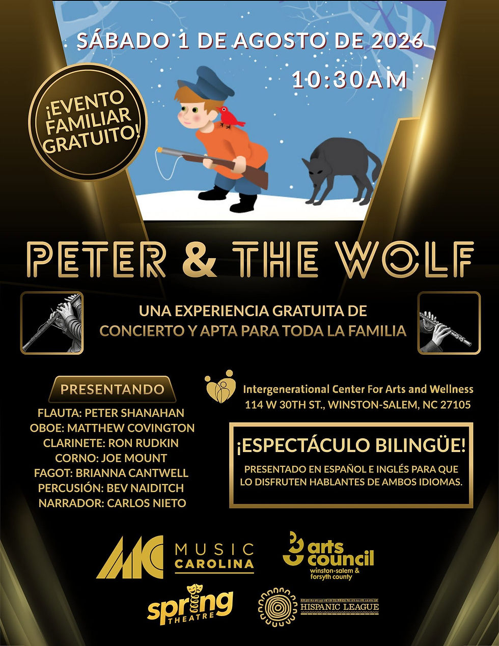 Peter & The Wolf: A FREE Concert!