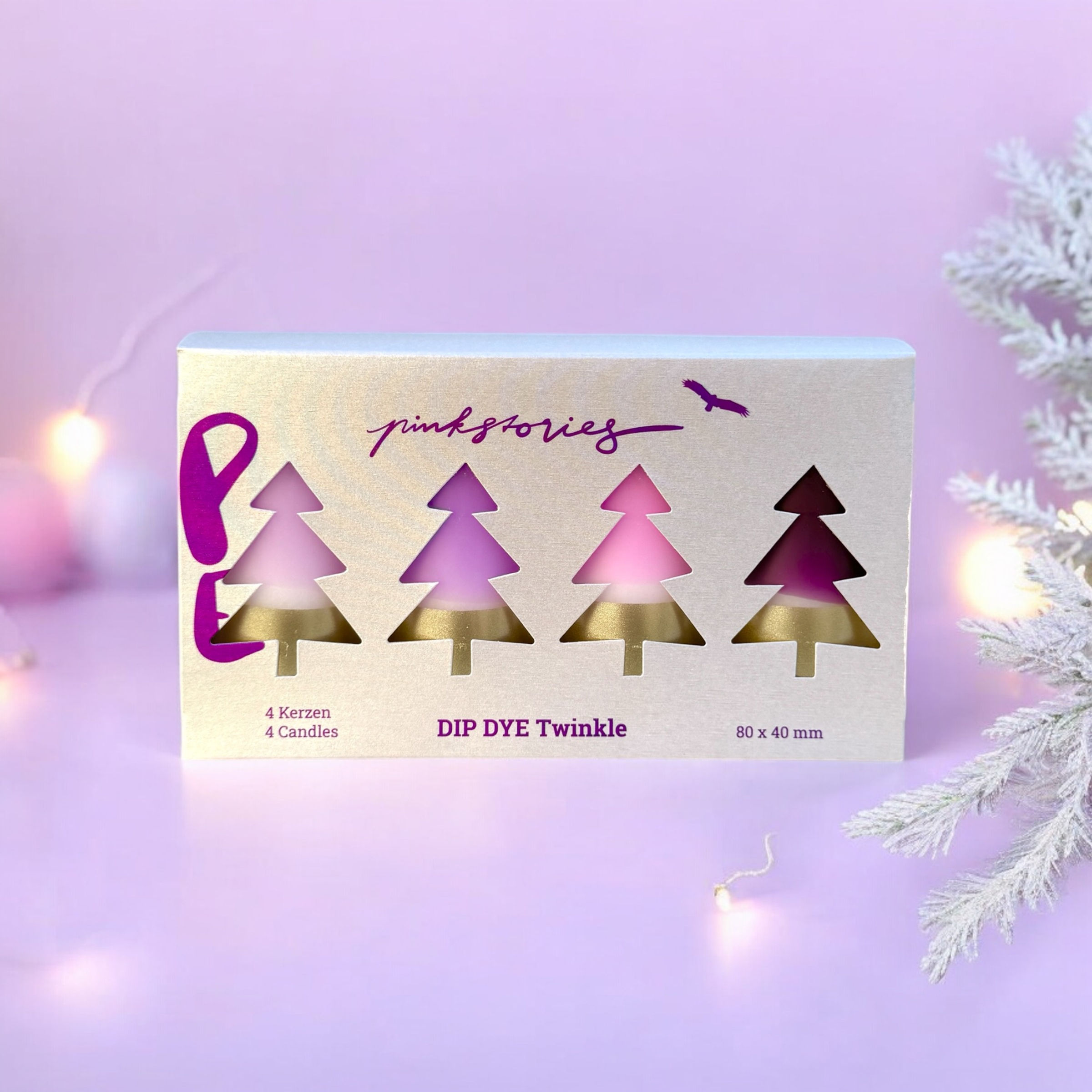 Dip Dye Twinkle * Berry Lush