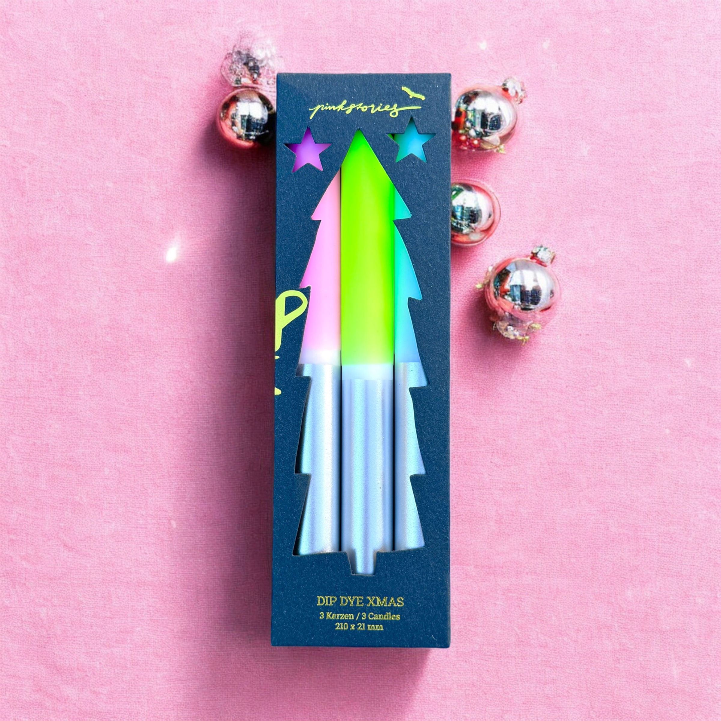 Dip Dye X-Mas * Jewel-like Kiwi