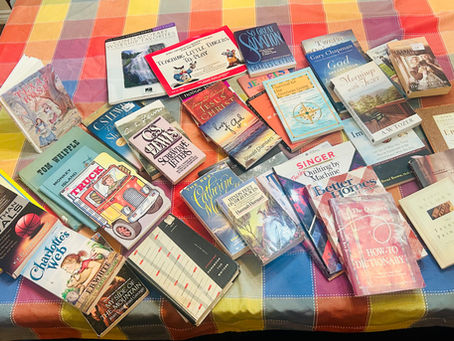 Thrifting Books While Writing My Own