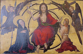 Proper 7 A. 'Christ_on_the_Day_of_Judgment_with_Interceding_Mary_and_St__John_the_Baptist'