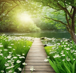 A peaceful, healing nature background.jpg