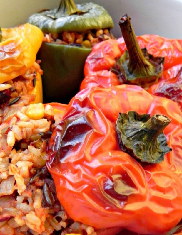 Vegetarian Stuffed Peppers