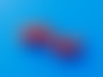 The word panic with a blue background