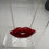 Thumbnail: Glitter lip necklace
