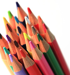 Group of Colored Pencils 