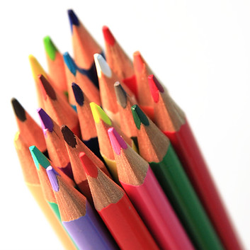Group of Colored Pencils