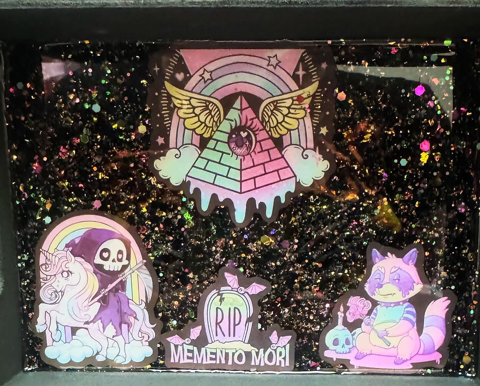 Thumbnail: Pastel Goth Mini Rolling Set
