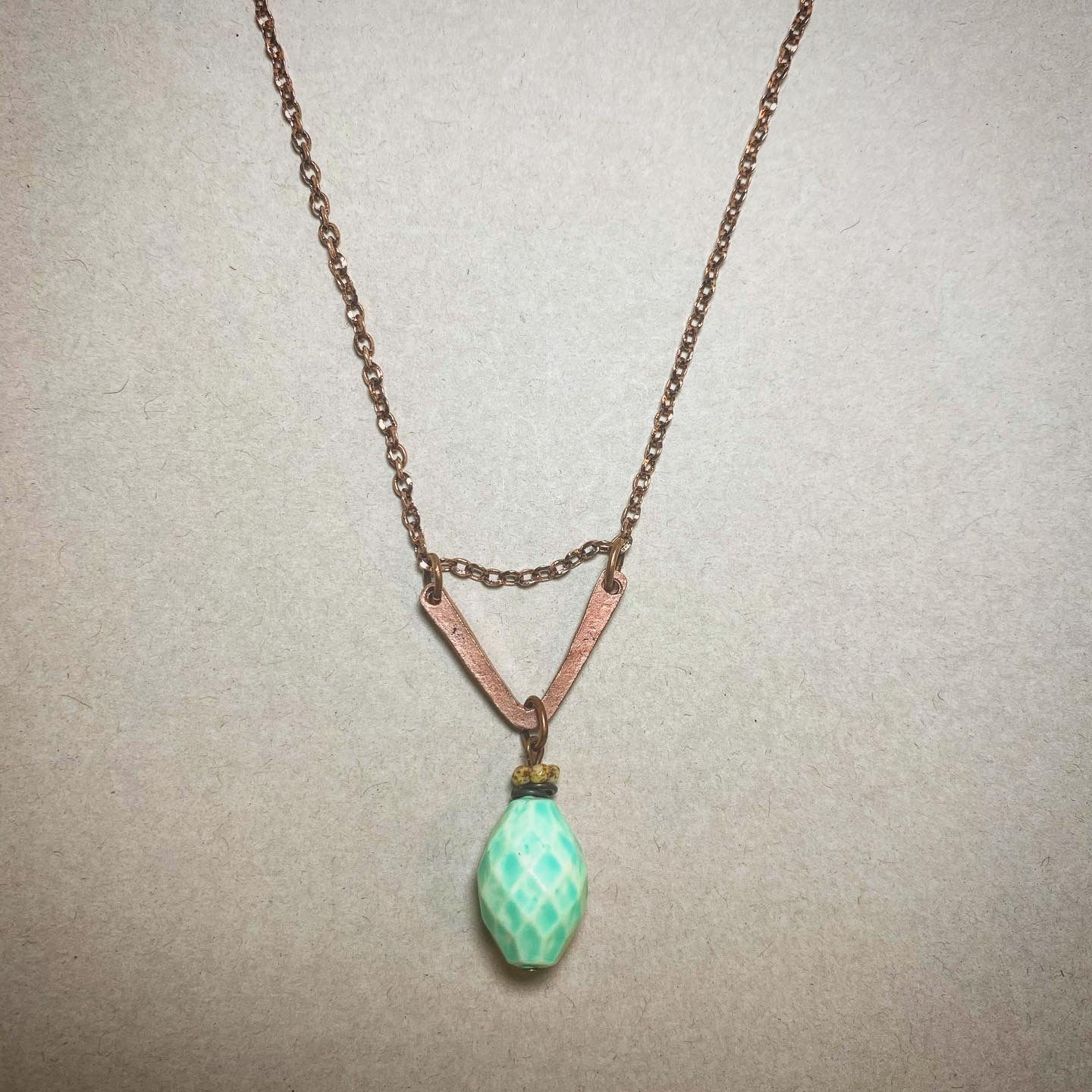 Turquoise & Copper Necklace