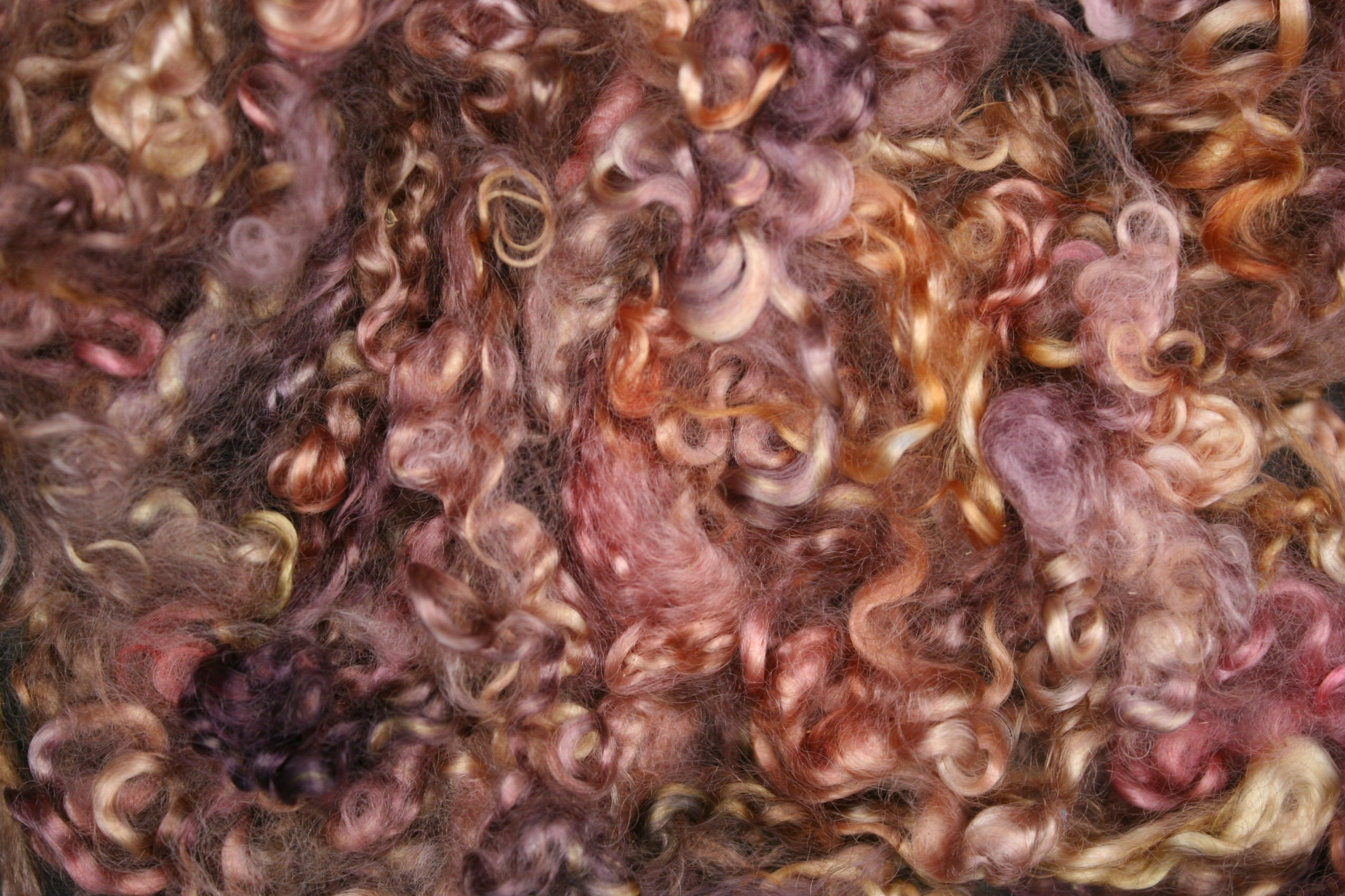 Dusty Pink Kid Mohair Locks