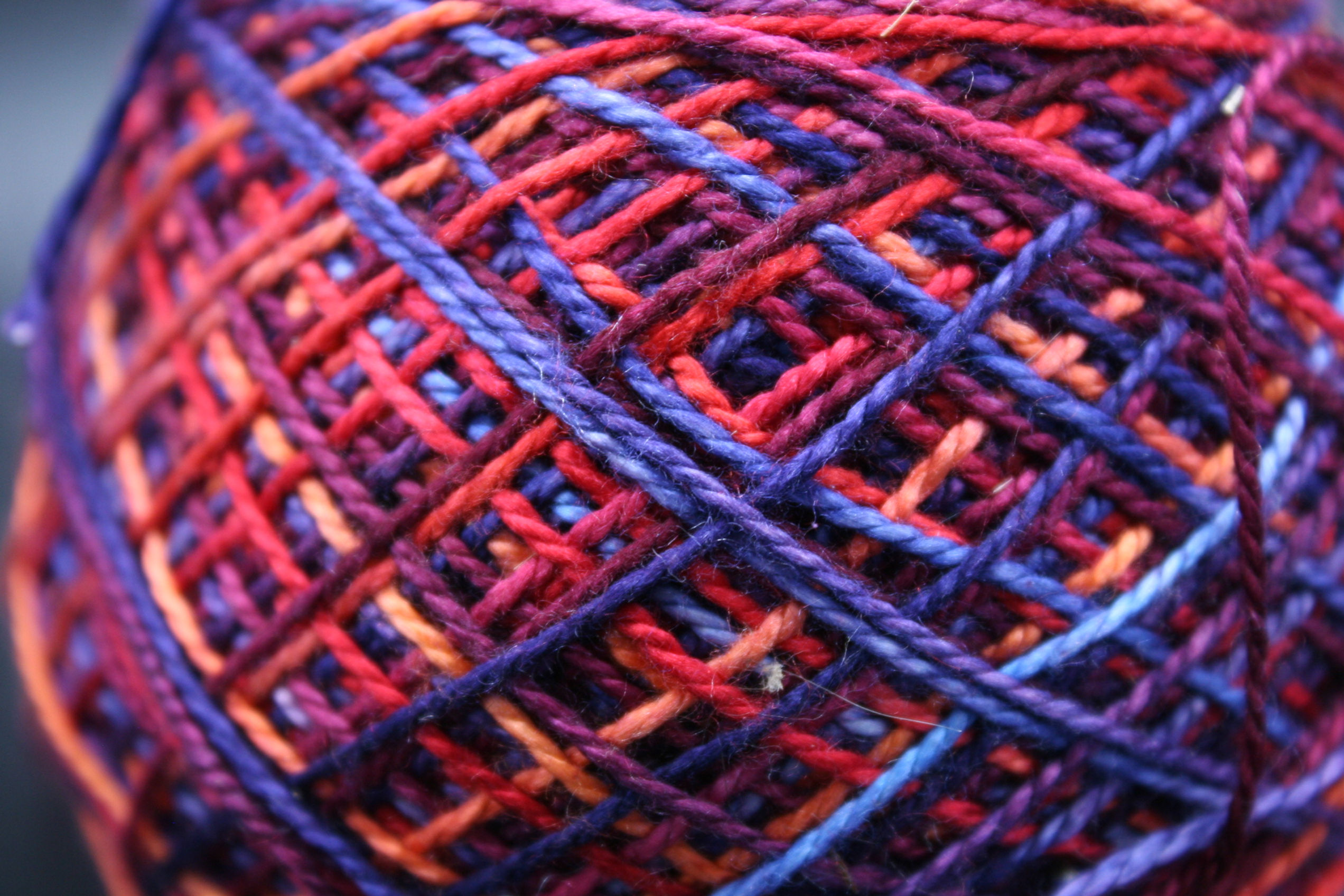 Aurora Borealis Mulberry Silk 2 Ply Sock Weight Yarn