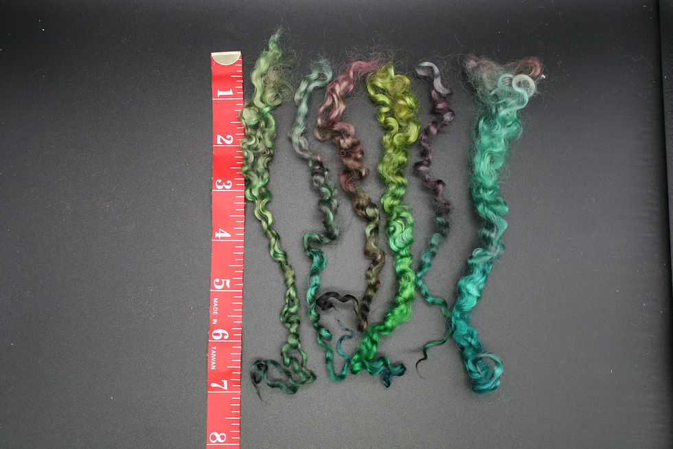 Thumbnail: Variety colored Wensleydale Locks