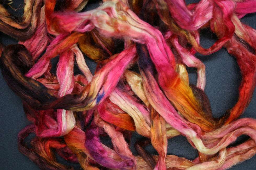 Thumbnail: Golden Blossom Mulberry Silk Top