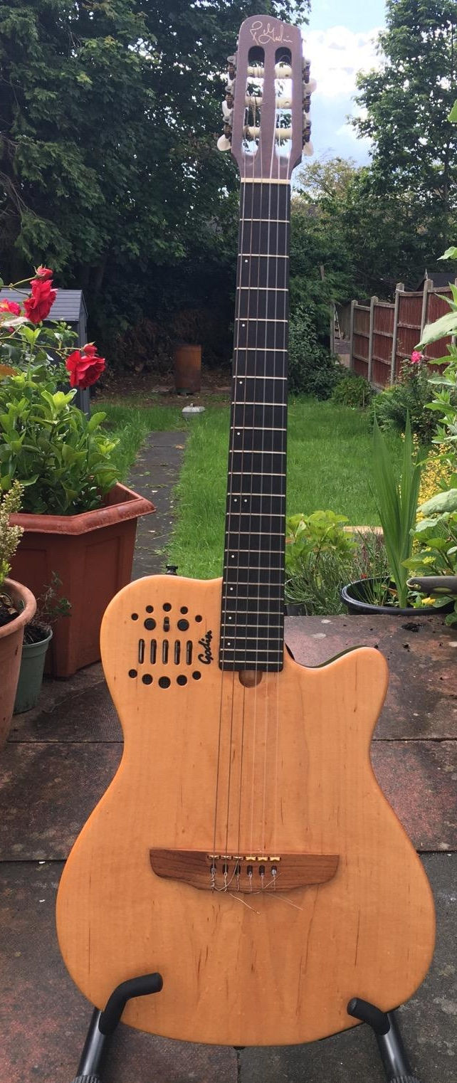 Thumbnail: Godin ACS SA Nylon Strung Guitar 