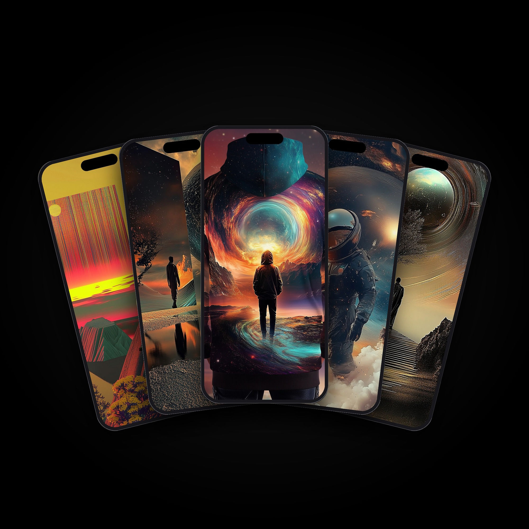 Wanderers Collection — 5 Phone Wallpapers