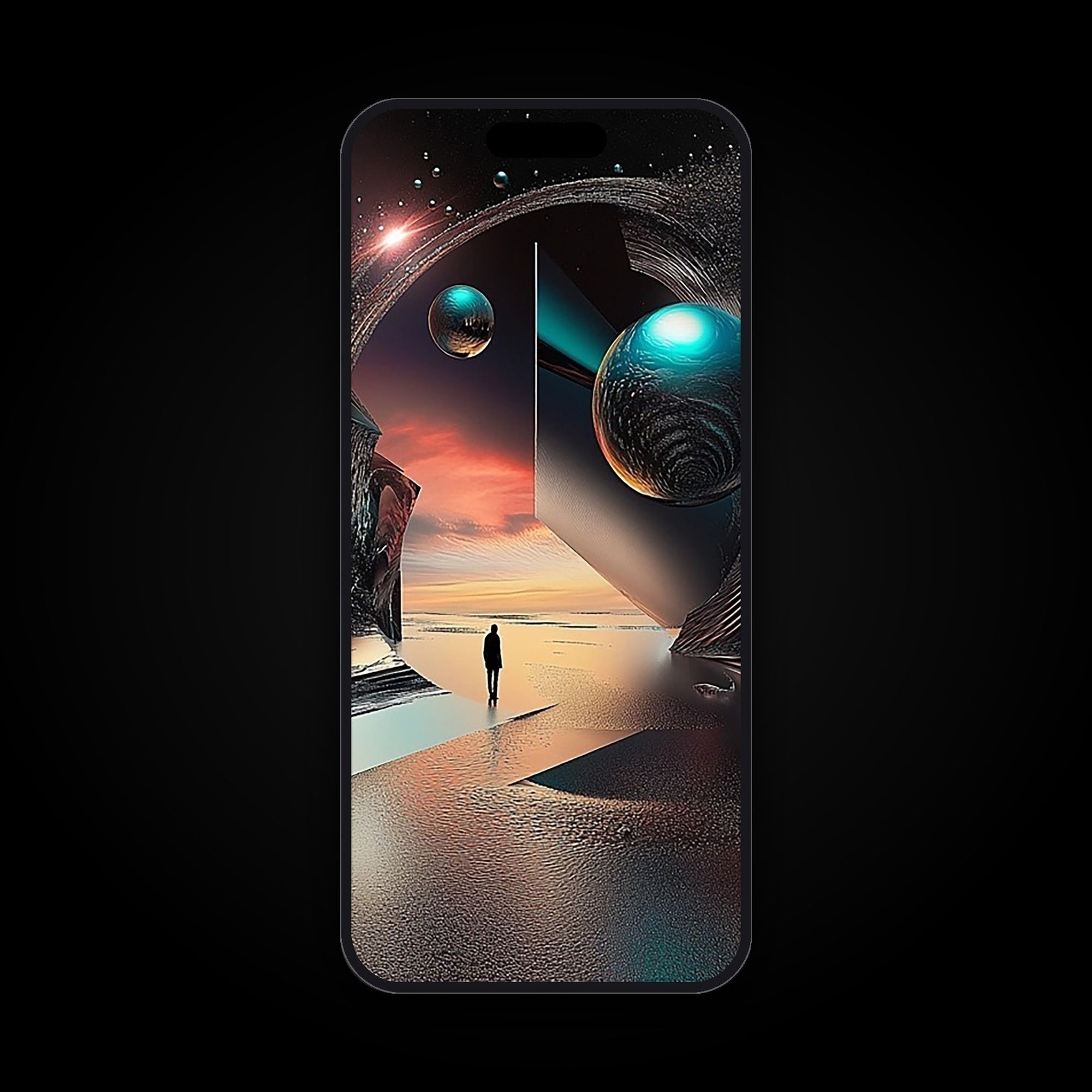 Inverse Dreams — Phone Wallpaper