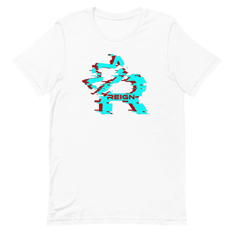 Thumbnail: Reign Glitch Unisex t-shirt
