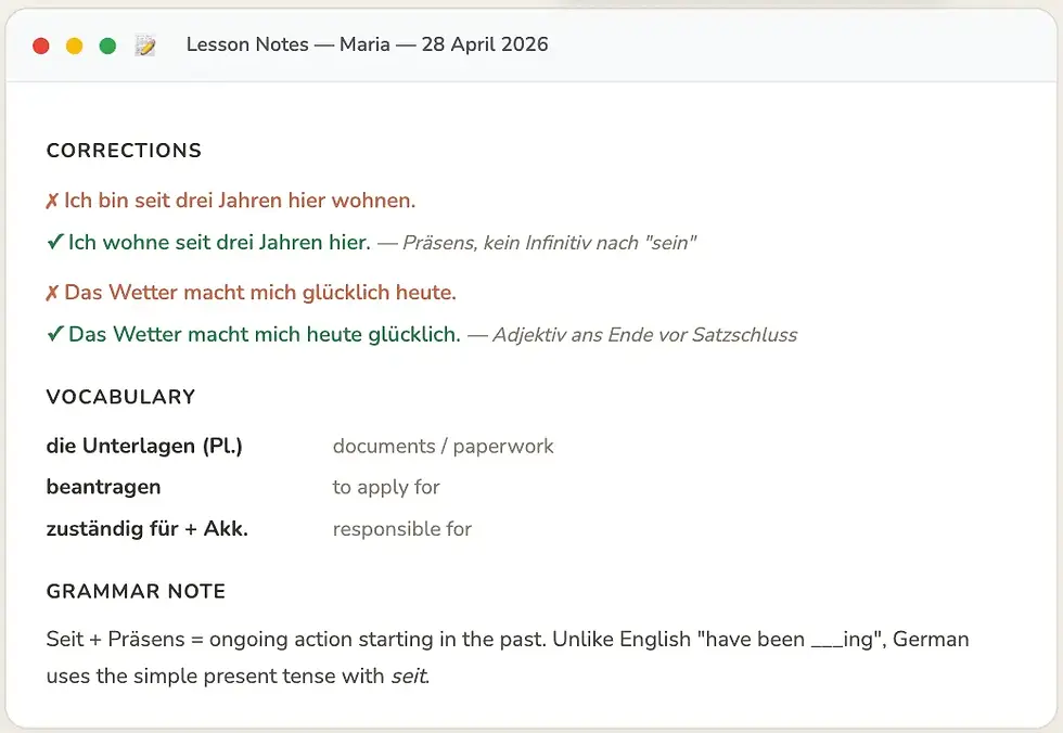 google docs correction during lessons.webp