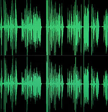 Audio Waveform Display