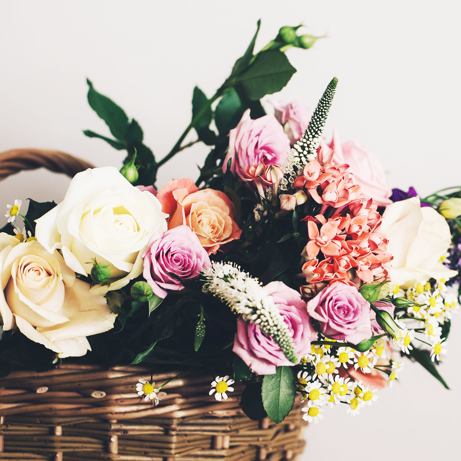 Panier de fleurs