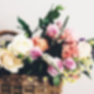 Flower basket arrangement