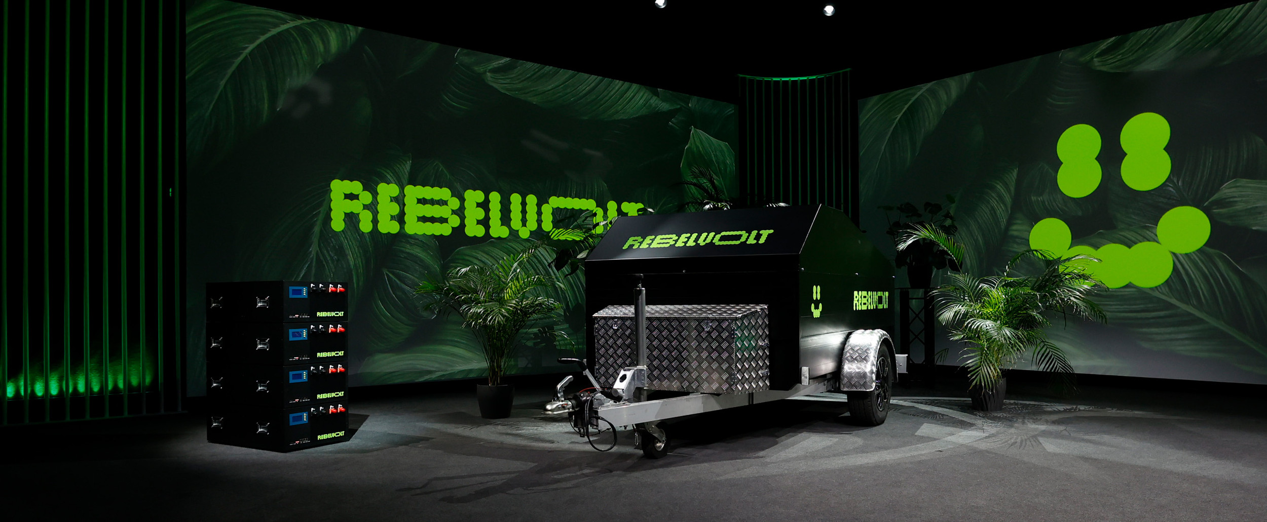 Rebelvolt emission free generators and property batteries