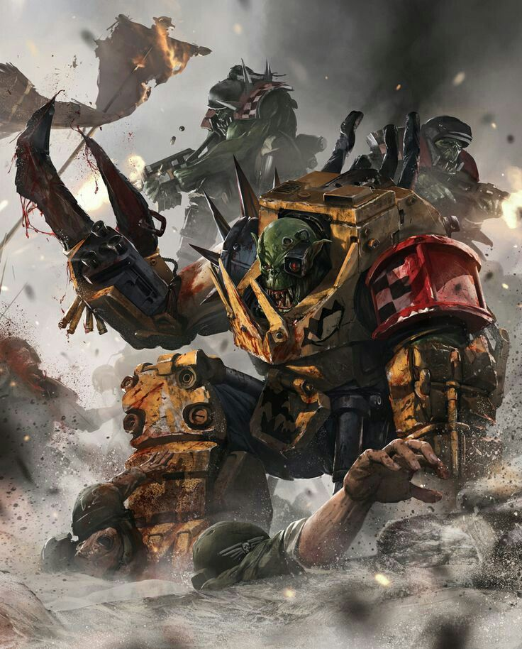 Armored ork