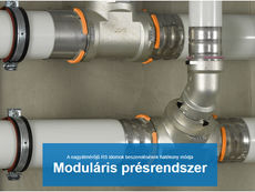 Uponor ötrétegű vezetékrendszer