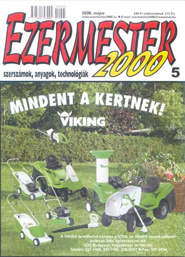 2000. májusi számunk