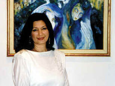 Drámai szoprán  ecsettel 