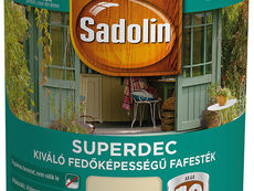 Sadolin Superdec: kül- és beltérben egyaránt
