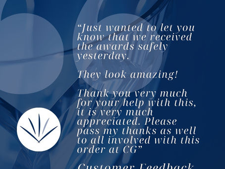 Customer Feedback Spotlight: Delivering Awards That Impress