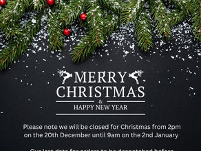 Crystal Galleries Holiday Closing Hours and Last-Minute Orders