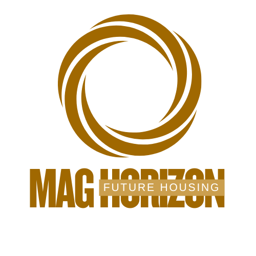 MAG Horizon Group Logo featuring a pretzel in gold.