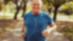 a man running