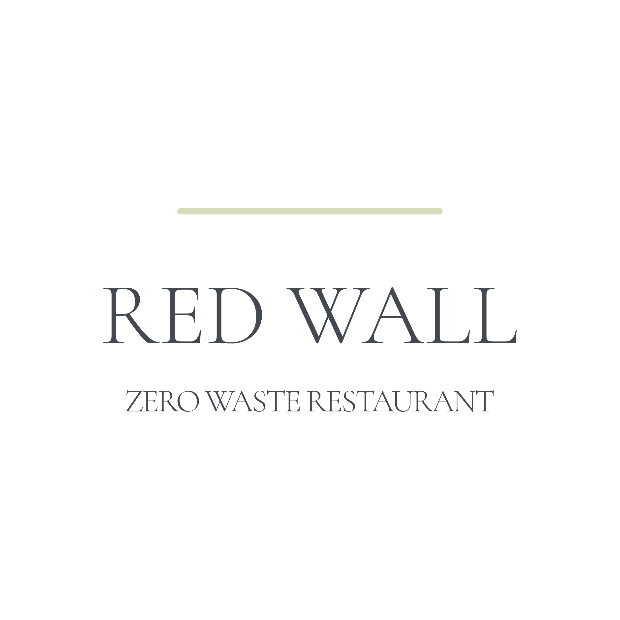 Меню Red Wall Restaurant