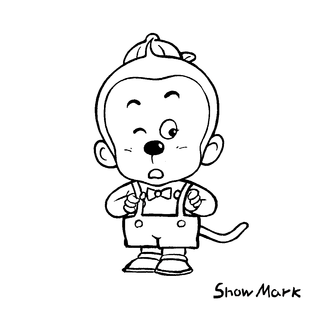 小馬哥 Show Mark 品牌原始造型 | 皮皮代表著快樂