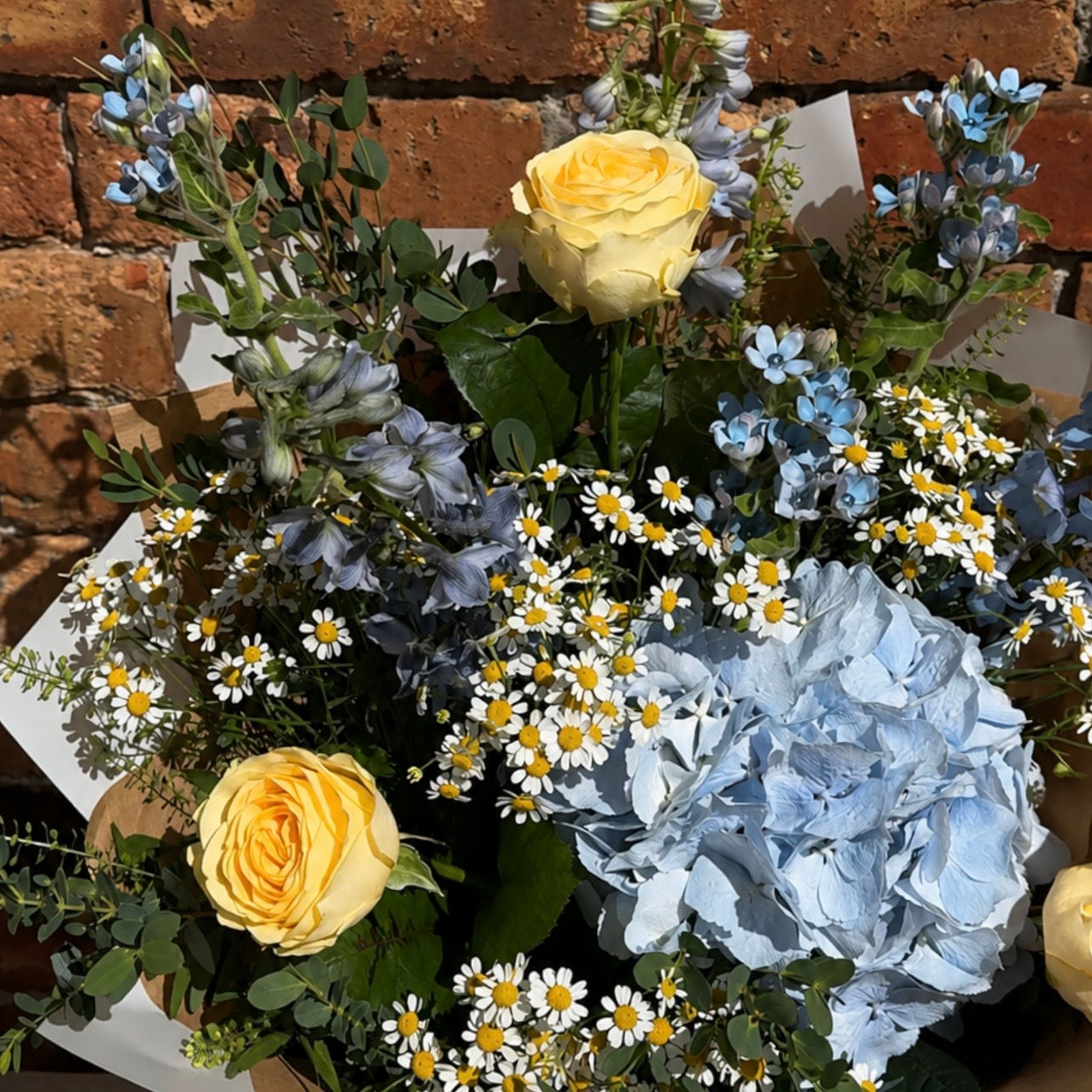 The Residence | Blue and Yellow Bouquet