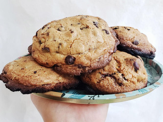 Cookies con chips de chocolate