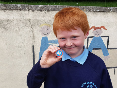 Evan’s Armed Forces Day badge design a winner