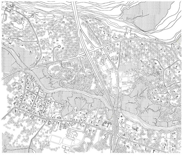 MAP OLD LYME BW Map halls rd to Lyme st.jpg