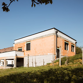 Einzelfamilienhaus ohne Fassade