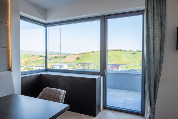 Aussicht vom Esszimmer